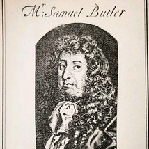 Samuel Butler Portrait Poet 1965 Almanac Historical Antique Ephemera DWNN4 - $19.99