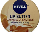 Nivea Lip Butter Caramel Cream Kiss Tin ( NEW/SEALED) DISCONTINUED See P... - $34.42