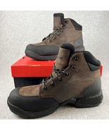 Wolverine Leather Heavy Duty Work Boots Carom CarbonMax 6&quot; Gaucho Size 1... - $94.87