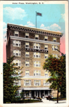 Vtg Postcard, Hotel Plaza, In front of Union Station, Washington D.C. - $5.84