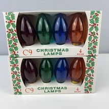 Vintage Christmas C9 Replacement Light Bulb J. Hofert Co. Part 1435 ( 2 ... - £3.85 GBP