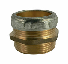 Plumb Pak #PP811-89 Brass Chrome Plated Male Waste Connector 1-1/4 MPTx1... - £10.22 GBP