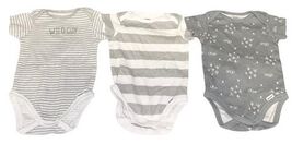 Gerber Baby Onesies Lot of 5 Size 0–3 Months Neutral NWOT Short Sleeve Cotton image 2