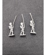 (3) Fantassin Miniatures 15mm Infantry With Pikes Metal Miniatures  - $13.56 CAD