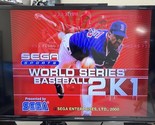 World Series Baseball 2K1 Sega Dreamcast Video Game Disc Only Clean Test... - $1.95