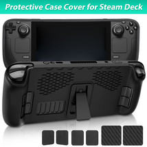 7in1 Protective Case for Steam Deck TPU Cover Protector Accessories W/ Kickstand - £23.53 GBP