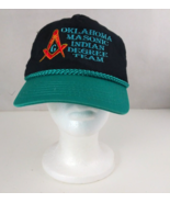 Vintage Cobra Oklahoma Masonic Indian Degree Team Snapback Baseball Cap - $617.62 MXN