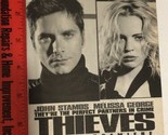 Thieves Vintage Tv Guide Print Ad John Stamos Melissa Reeves TPA23 - $5.93