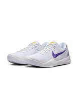 Nike Kobe 8 Protro White Court Purple Lakers Home HF9550-100 Men’s Size 12 - $3,437.86 MXN