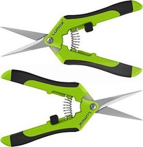  2 Pack Pruning Snips with STRAIGHT Blades for Buds Trim - £19.79 GBP