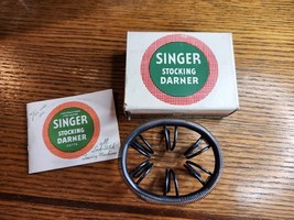 Vintage Singer No. 35774 Stocking Darner w/ 35776 Box &amp;  Instruction Man... - $42.74
