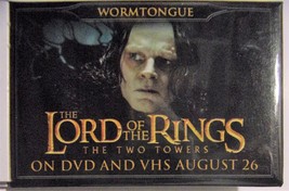Lord Of The Rings-The Two Towers pinback-2002-Wormtongue - £3.98 GBP