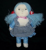 12" Vintage Ace Novelty Blue Baby Girl Doll Stuffed Animal Plush Toy Soft Lovey - £22.02 GBP