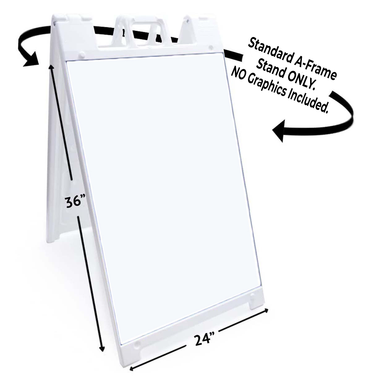 Frame Sign Width CLAMS Signicade 24x36 Aframe Sidewalk Decal Sign Banner FOOD SEAFOOD ...