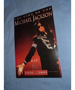 The King of Pop Michael Jackson R.I.P. 1958-2009 Picture Poster - £4.59 GBP