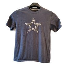 NFL Dallas Cowboys Shirt Mens Medium Blue Short Sleeve The Nike Tee - £11.69 GBP