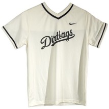 Dirtbags Baseball Shirt Kids Size XL Long Beach Shirt Boys OFF White Nike Youth - £31.20 GBP