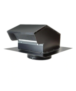 Master Flow Roof Cap 6 in Goose Neck Vent Zinc-Coated Galvanized Steel B... - $396.48 MXN
