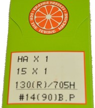 Orange Sewing Machine Needle Size 14, HOBP-90 - €4,29 EUR