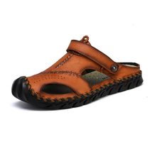 New Big Size 38-48 High Quality Men Sandals Summer Casual Beach Slippers Fashion - £38.41 GBP