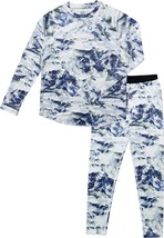 Fruit of the Loom Boys Blue/Grey Performance Thermals Underwear Set - $20.30+