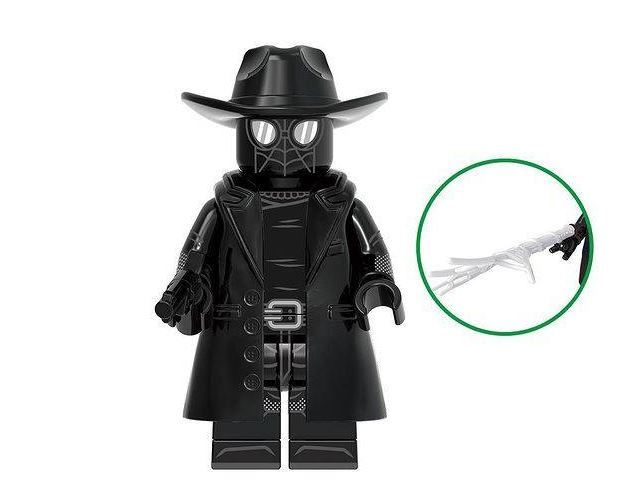 Minifigure Spider-Man Noir V2 Marvel Toys Gift - $7.12