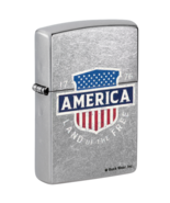 Zippo Lighter - Buck Wear™ 1776 Land of the Free Street Brass - 856094 - $31.62 CAD