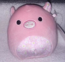 Squishmallows Peter the Pink Pig 4.5&quot;H NWT - £9.36 GBP