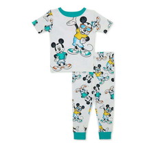 Mickey Mouse Character Toddler Snug-Fit Pajama Set, 2 Piece Size 18M - £13.23 GBP