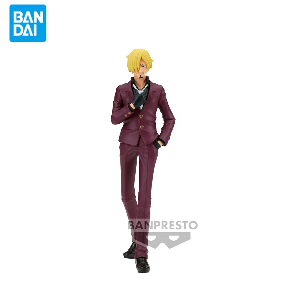 Original Genuine Banpresto One Piece 17cm Sanji Cute Cartoon Action Figure - £32.37 GBP