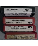 Lot Of 4 Andy Williams 8 Track Tapes Untested - £12.51 GBP