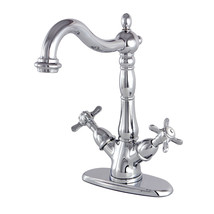 KS1491BEX VESSEL Sink Faucet with Deck Plate, CP - $190.48