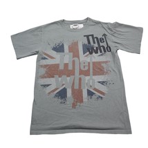 Anvil Shirt Mens S Gray Crew Neck Short Sleeve Preshrunk Graphic Pullove... - £18.18 GBP