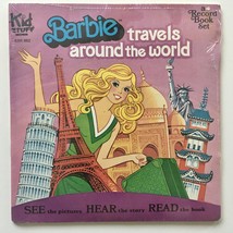 Barbie - Travels Around the World SEALED 7&#39; Vinyl Record /  Book, KSR 982, 1982 - £51.89 GBP