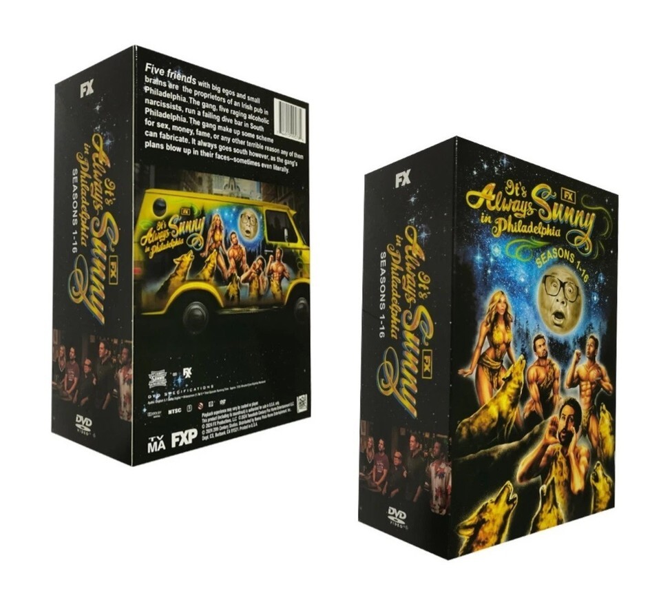 It&#39;s Always Sunny in Philadelphia: The Complete Seasons 1-16 (DVD 34-Disc) - $47.01