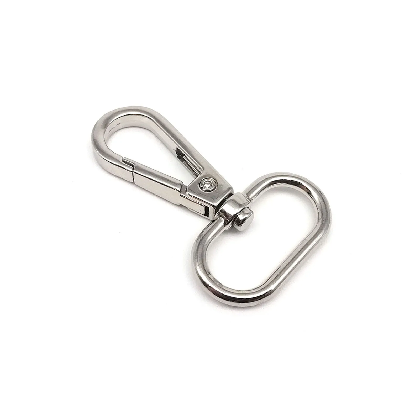 Metal Swivel Lobster Leather Bag Handbag Purse Shoulder -Inside wide 25m... - $3.06 CAD