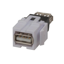 Keystone Insert Connector (White) - USB-USB Socket - $17.34
