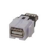 Keystone Insert Connector (White) - USB-USB Socket - £13.56 GBP