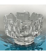 Orrefors Sweden Crown Princess Inaugural 2006 Glass Bowl Clear Round 4-3/8&quot; - $25.64 CAD