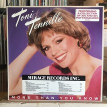 [ROCK/POP]~EXC LP~TONI TENNILLE~More Than You Know~{1984~MIRAGE]~PROMO~ - $7.91