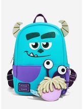 Loungefly Pixar Monsters Inc. Sully Cosplay Mini Backpack with Boo Coin Purse - £94.42 GBP