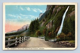 Horsetail Falls Along Columbia River Highway Oregon OR UNP WB Postcard L15 - £5.40 GBP