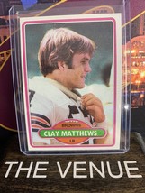 1980 Topps #418 Clay Matthews RC : Cleveland Browns - D - £3.97 GBP