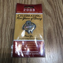 5th Anniversary NASCAR Day 2008 Hat Pin New In Package - £11.18 GBP