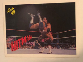 Bret The Hitman Hart WWF Trading Card World Wrestling Federation 1990 #44 - £1.57 GBP