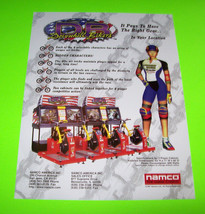 1997 Db Downhill Bikers Original Nos Video Arcade Game Flyer Vintage Retro - £7.89 GBP