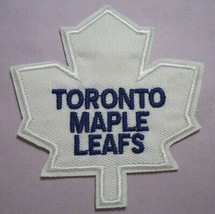 Toronto Maple Leafs Embroidered Patch~3 1/8&quot; x 2 7/8&quot;~Iron or Sew~US Shi... - £3.33 GBP
