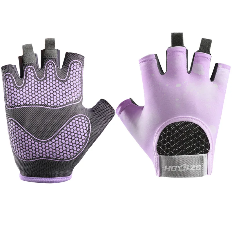 2023  Fitness Gloves Men Women Half-Finger Weightlifting Gloves Palm Pad Non-Sli - £82.70 GBP