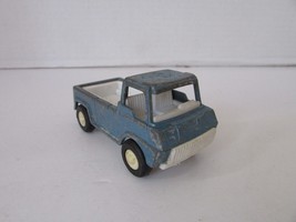 Tootsietoy 1969 Diecast Pick Up Truck Light Blue Metallic 3.5&quot; L W/HITCH H2 - £2.82 GBP