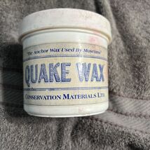 Quake Hold Clear Museum Wax Antiques Collectibles 12 oz Used - $4.95